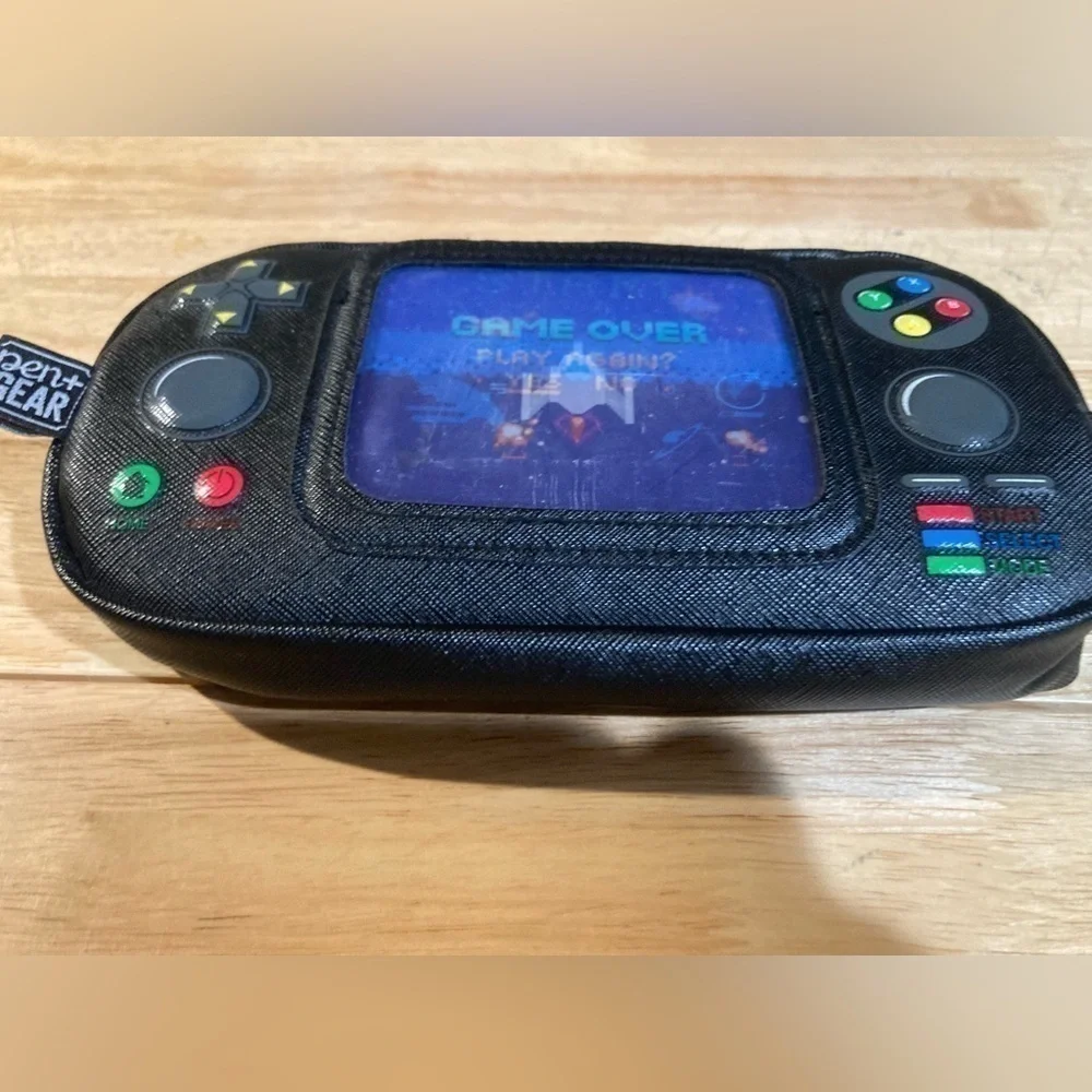4/$25 Video game pencil pouch/storage pouch. Excellent used condition